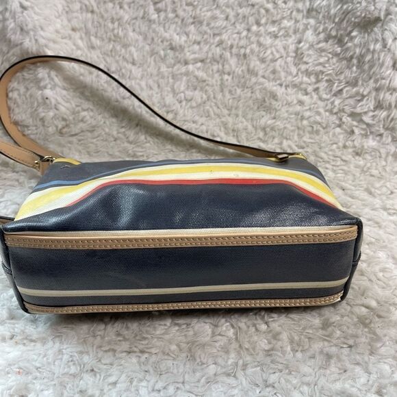 KATE SPADE | Hailey Westchester Forever multi Striped Coated Canvas Crossbody - Picture 5 of 10